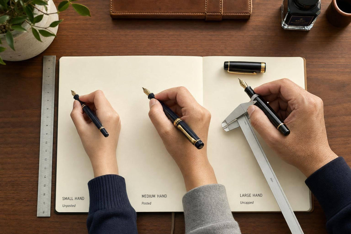 How Premium Pens Fit Different Hand Sizes