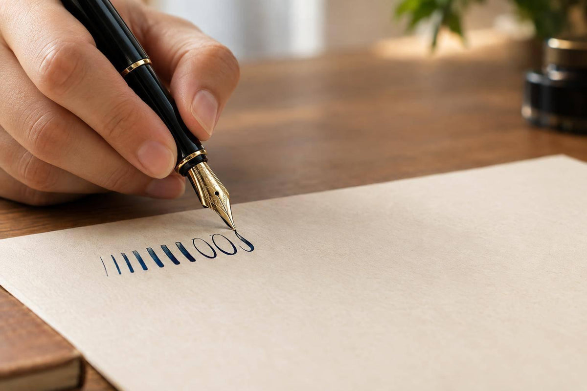 Fountain Pen Writing: 6 Tips for Beginners