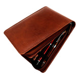 FPR Leather 12 Pen Zippered Case
