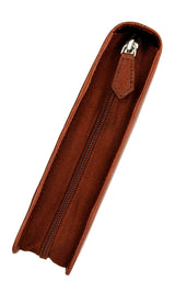 FPR Leather 12 Pen Zippered Case