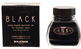 Platinum Black Fountain Pen Ink
