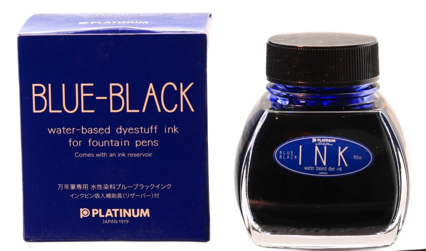 Platinum Blue-Black Fountain Pen Ink