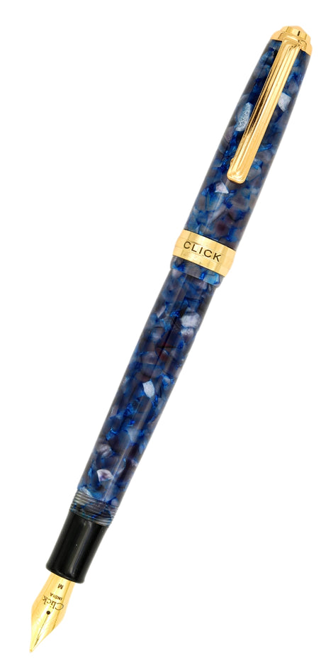 Click Falcon Ebonite/Acrylic Fountain Pen