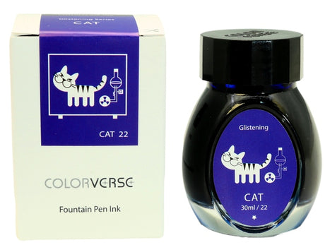 Colorverse Cat Glistening Fountain Pen Ink