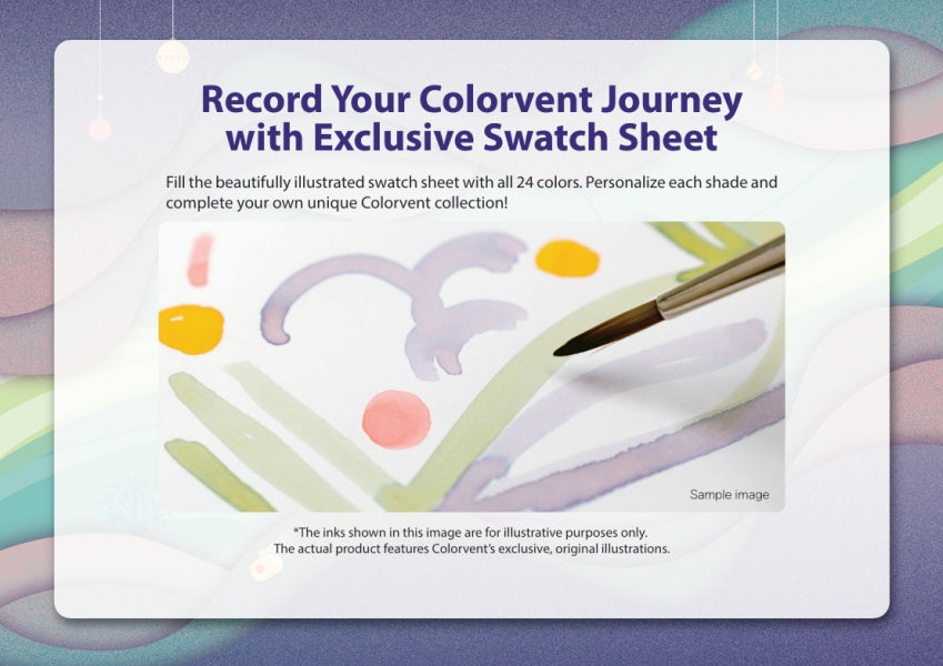 Colorverse 2026 Colorvent Ink Calendar