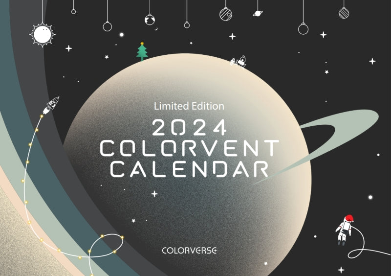 Colorverse Limited Edition Colorvent Ink Calendar + FREE Limited Edition FPR Indus Ultra Flex Pen