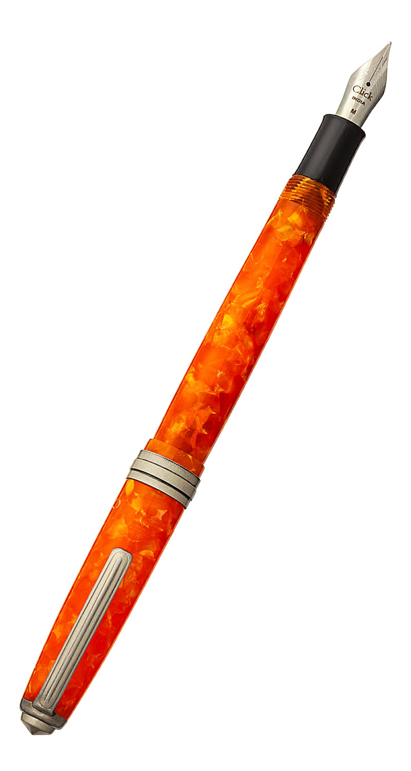 Filson Pen Click Falcon Ebonite/Acrylic Fountain Pen – Fountain Pen Revolution