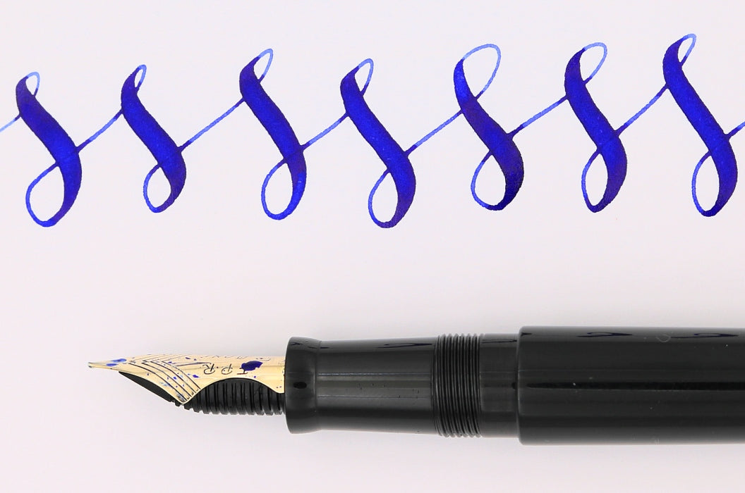FPR FNF 14k Gold 6 Ultra Flex Bock Compatible Nib Unit ebonite Feed FPR FNF 14k Gold 6 Ultra Flex Bock Compatible Nib Unit ebonite Feed