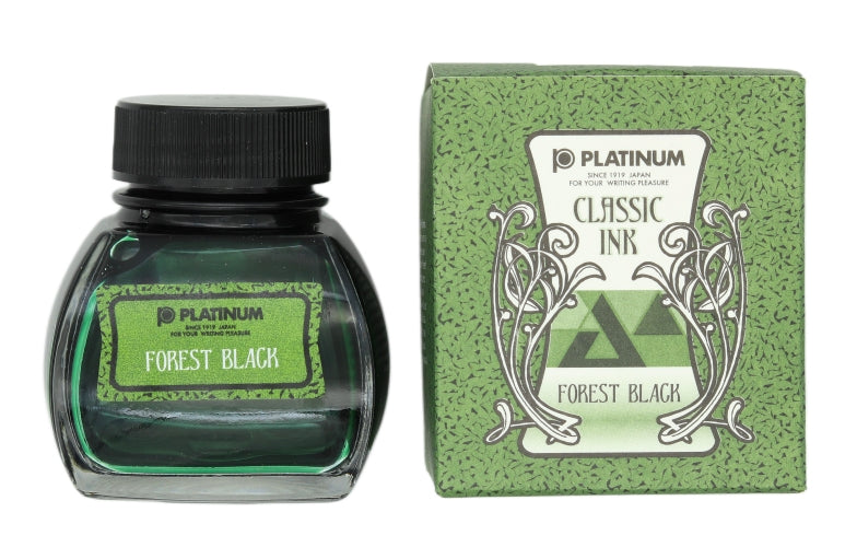 Platinum Forest Black Fountain Pen Ink