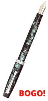 FPR Himalaya  V2-Chrome Fountain Pen - Buy One Get One FREE!