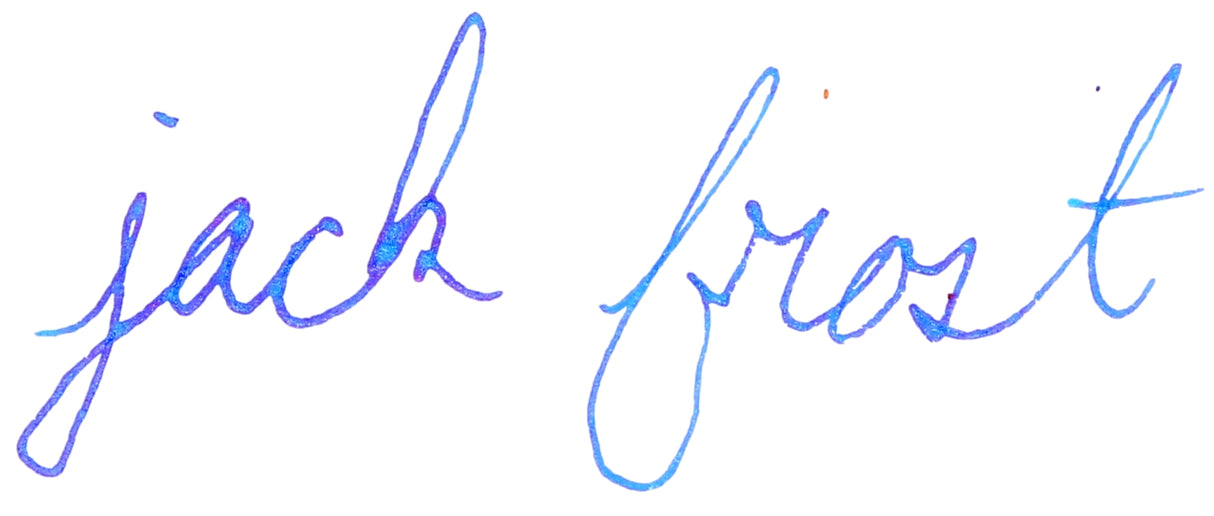 Diamine Jack Frost Sheen and Shimmer Fountain Pen Ink