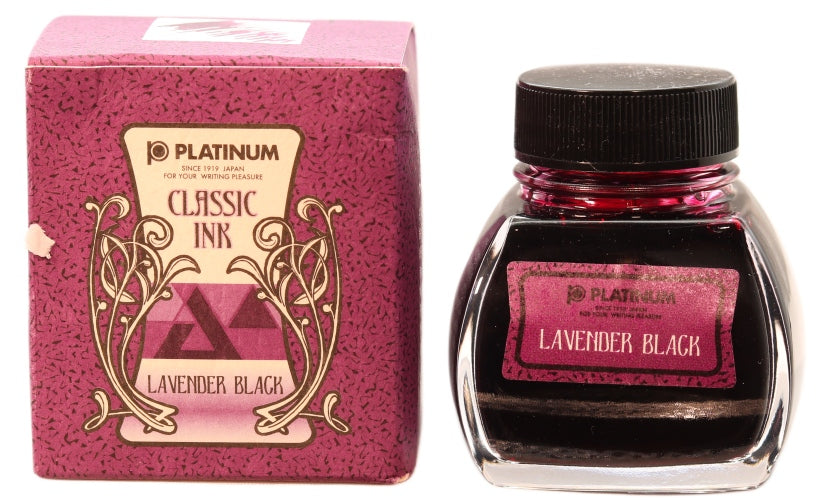 Platinum Lavender Black Fountain Pen Ink