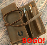 FPR Leather Roll-up Pen Pouch - Buy One Get One FREE!