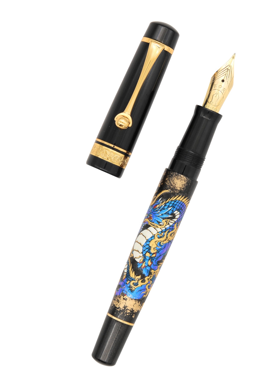 FPR Tanoshii Urushi Art Fountain Pen - 14k Gold Nib