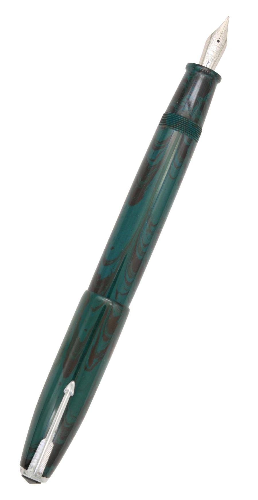 万年筆 極太 筆記具 ブラック クリップ FOUNTAIN PEN JUMBO Guider ジンボ エボナイト万年筆 (シュミット アップグレード
