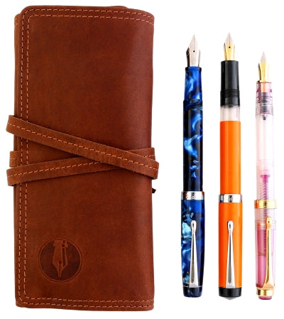 FPR Two Pen Leather Case - Buy One Get One FREE!!! – Fountain Pen Revolution