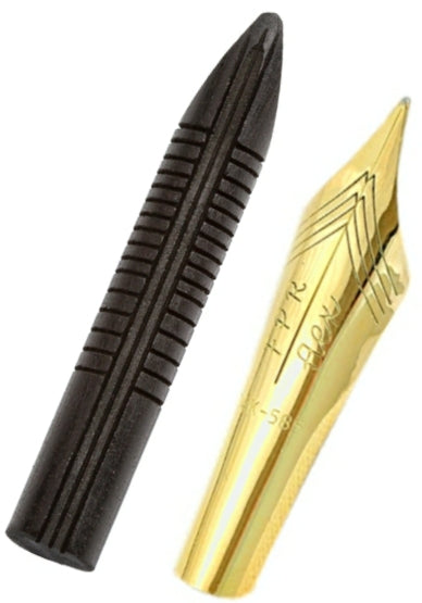 FPR #6 14k Gold Flex Nib and Ebonite Flex Feed Combo