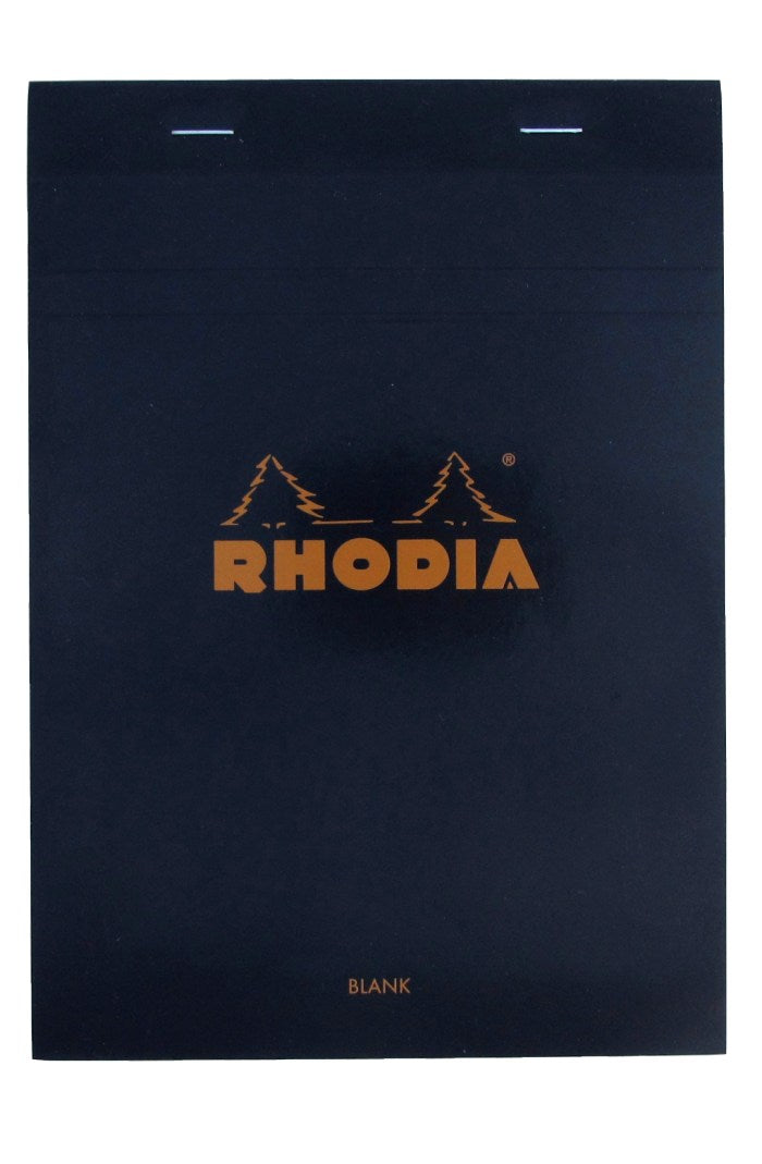 Rhodia 6"x8" A5 blank notesblok