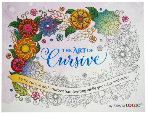 The Art of CursiveLogic Adult Coloring Book