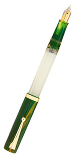 Cliquez sur le stylo plume de démonstration en bambou