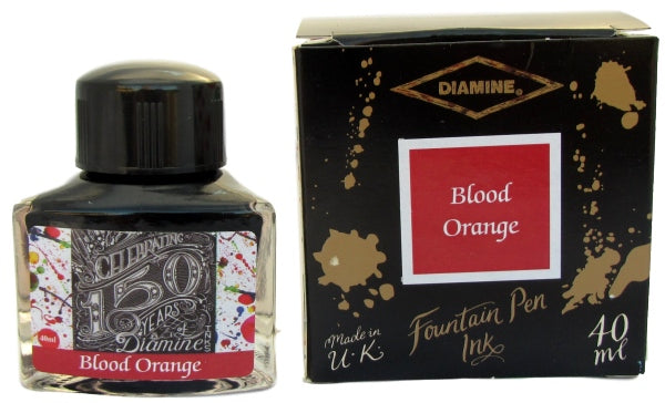 Diamine Blood Orange 150th Anniversary Fountain Pen Ink
