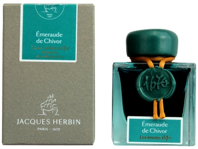 J. Herbin 1670 Emerald de Chivor Fountain Pen Ink