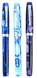 FPR Himalaya  V2-Chrome Fountain Pen -14k Gold #6 Nib