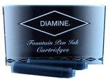 Diamine Jet Black Fountain Pen Ink Cartridges