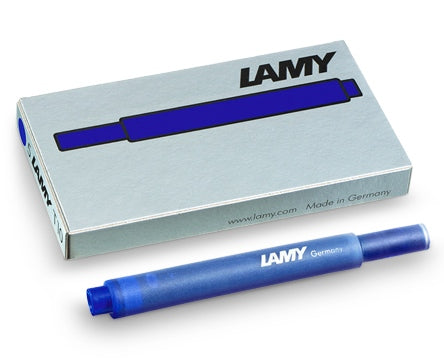 Cartouches d'encre pour stylo plume bleu Lamy
