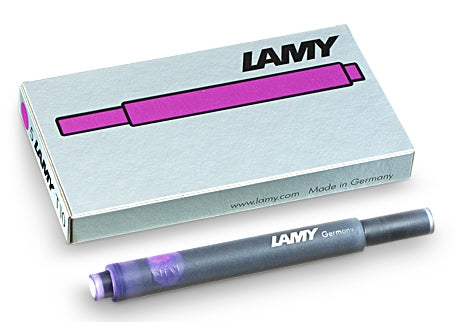 Lamy violett reservoarpenna bläckpatroner