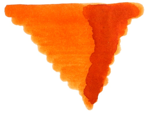 Kaweco sunrise orange fyldepen blæk