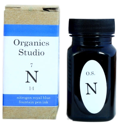 オーガニックスタジオ　ニトロゲン55ml Organics Studio Nitrogen Royal Blue Fountain Pen Ink – Fountain