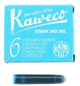 Kaweco Paradise Blue Fountain Pen Ink Cartridges