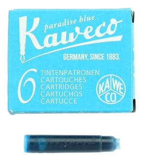 Kaweco paradise blå fyllepennblekkpatroner