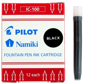 Pilot Black Fountain Pen Ink Cartridges