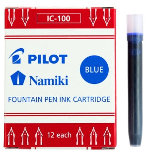 Pilot blauwe vulpeninktcartridges