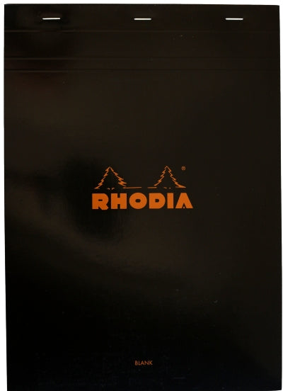 Rhodia 8"x12" A4 blank notisblokk