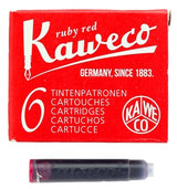 Kaweco Ruby Red Fountain Pen Ink Cartridges
