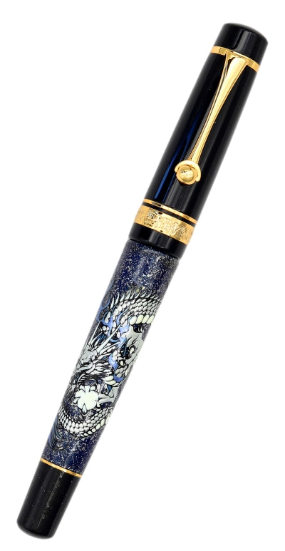 FPR Tanoshii Urushi Art Fountain Pen - 14k Gold #6 Nib