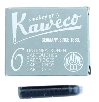 Cartouches d'encre pour stylo plume Kaweco gris fumé