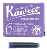 Kaweco zomer paarse vulpeninktcartridges