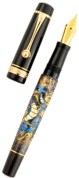 FPR Tanoshii Urushi Art Fountain Pen - 14k Gold #6 Nib