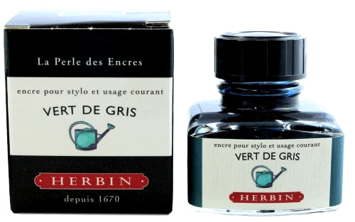 J. Herbin Vert De Gris Fountain Pen Ink